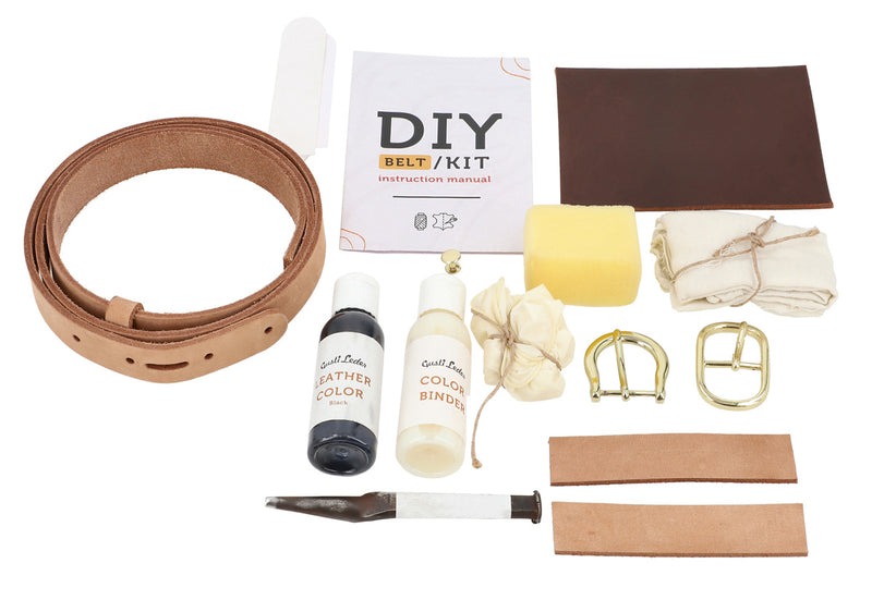 gusti-leder-diy-belt-kit-lederg-rtel-bastelset-mit-werkzeug image 2