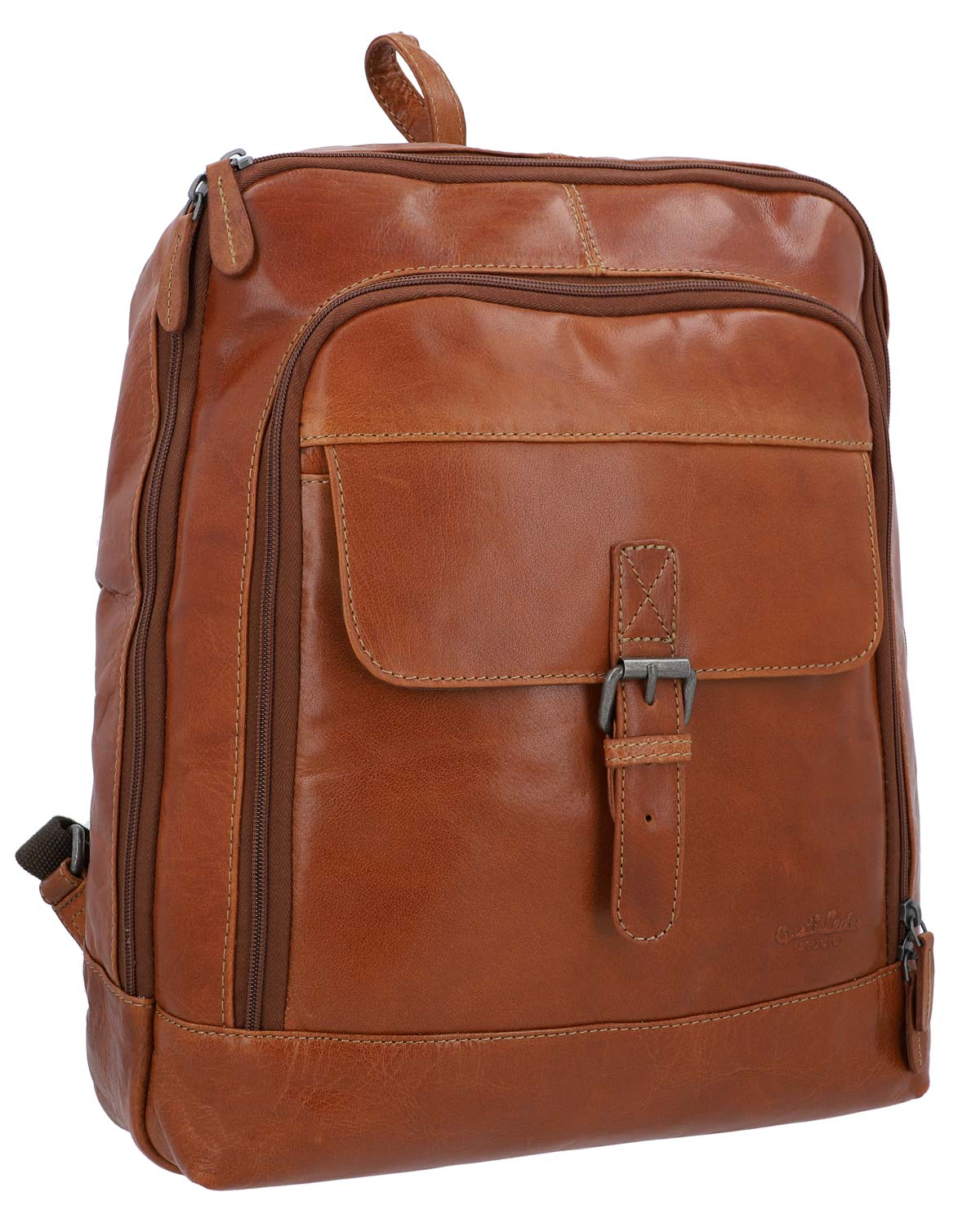 gusti-leder-niki-lederrucksack-b-ffelleder-outlet-mit-5-f-chern image 2