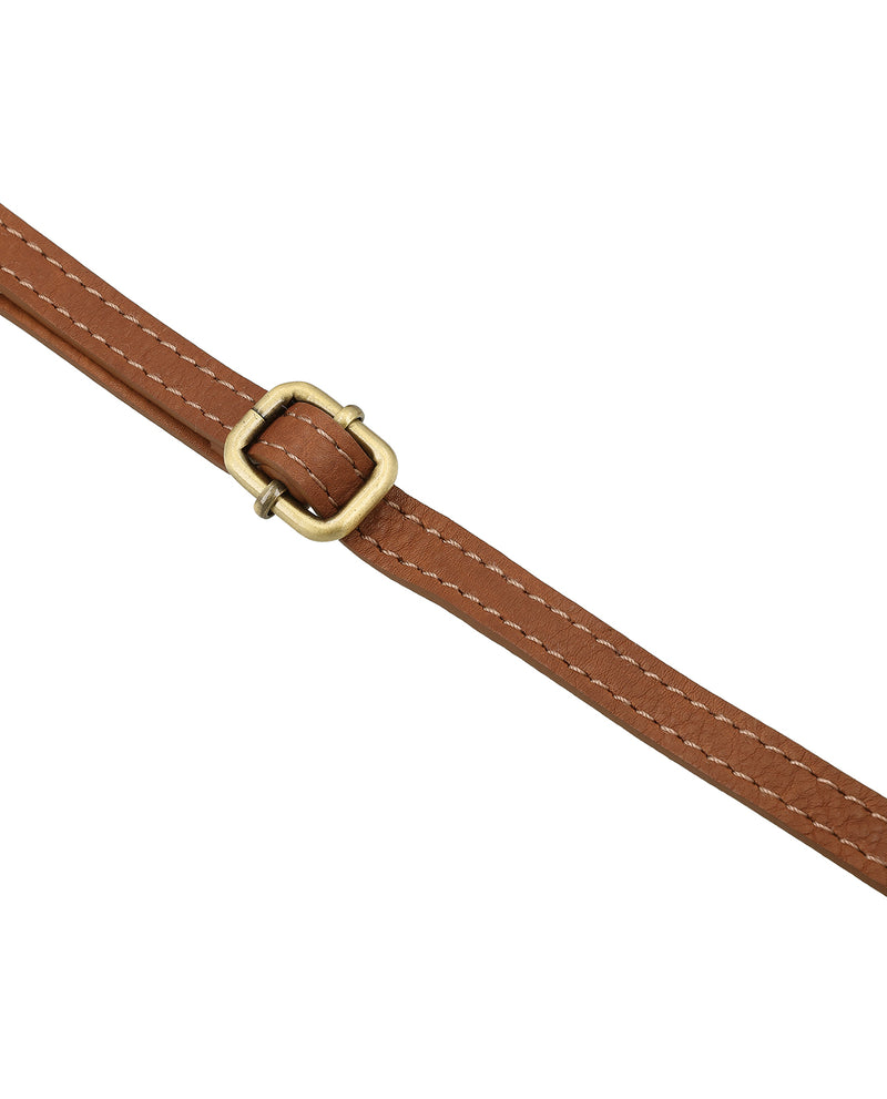 gusti-leder-gabriella-runde-braune-schultertasche-aus-geflochtenem-rindsleder image 2