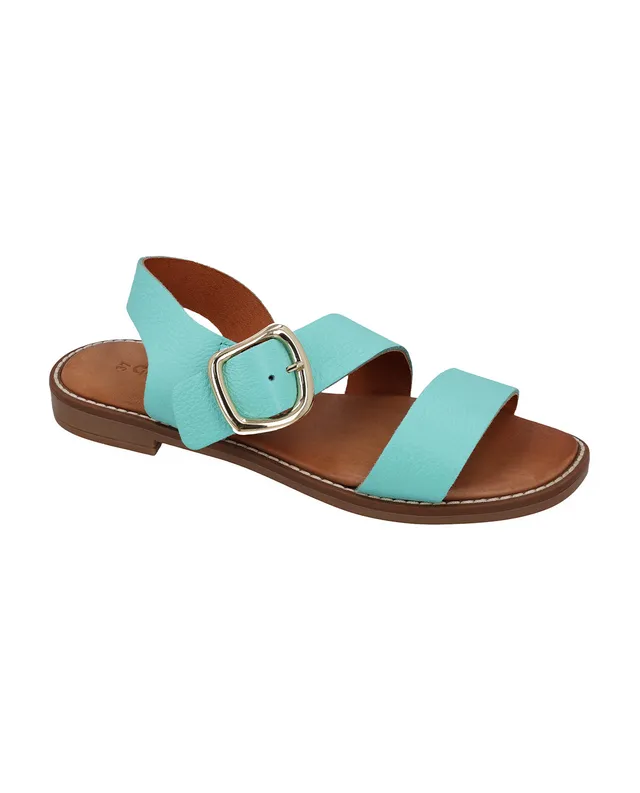 gusti-leder-fenna-damen-sandale-rindsleder-t-rkis-made-in-italy image 1