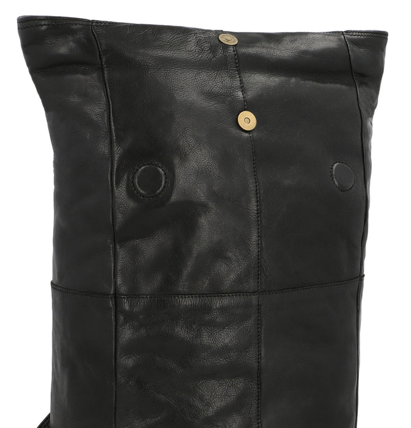 gusti-leder-joy-kurierrucksack-daypack-aus-rindsleder-schwarz-fliptop-f-r-b-ro-u image 2