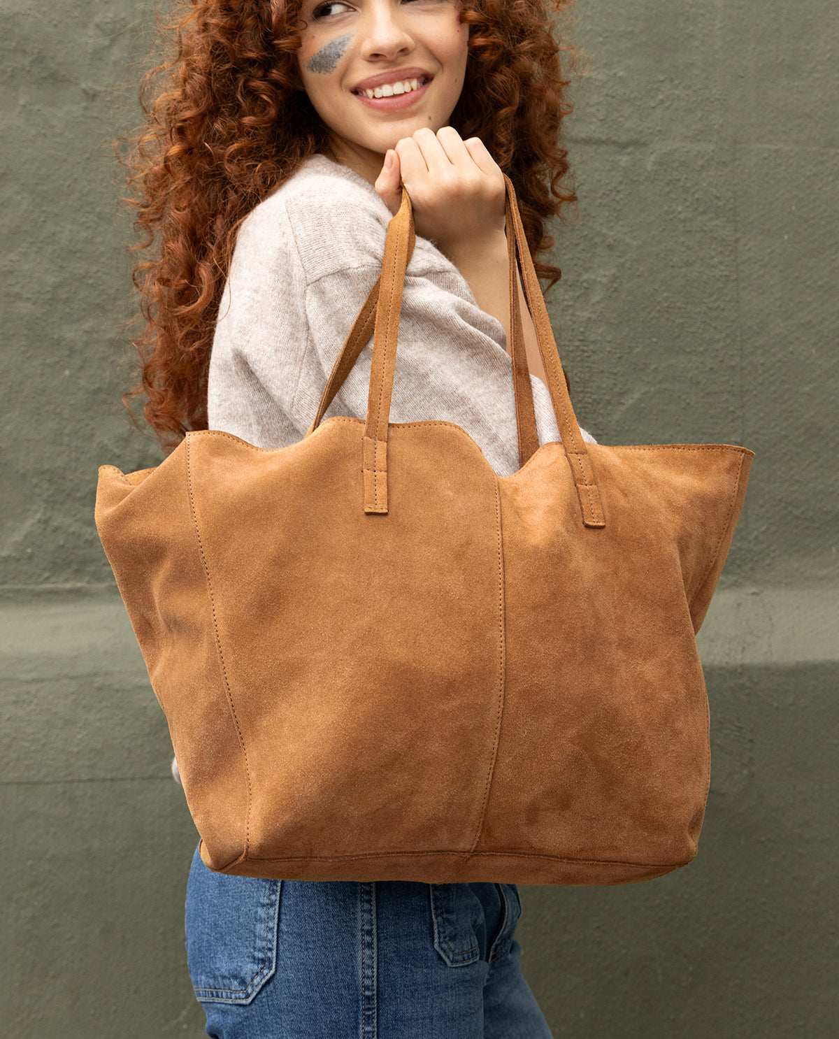 gusti-leder-belana-shopper-rindsleder-wildleder image 4