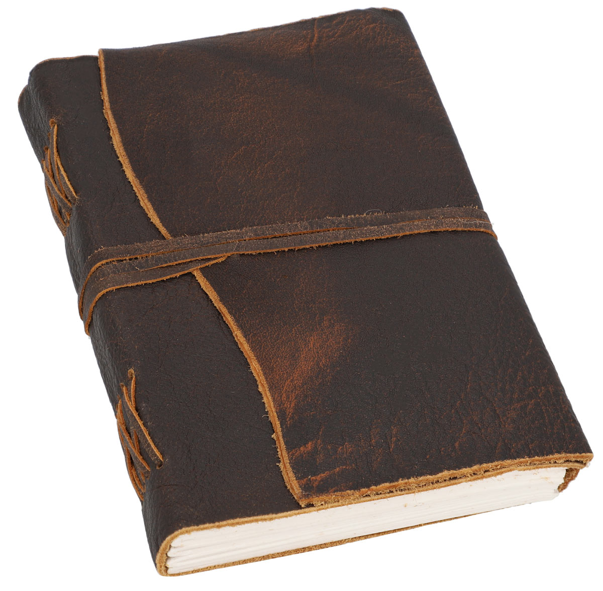 gusti-leder-rosie-notizbuch-a5-aus-b-ffelleder-used-look image 1
