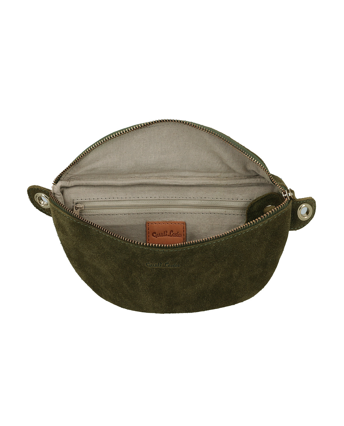 gusti-leder-rosamonde-bauchtasche-gr-n-leder-crossbody-mit-airtag-fach image 4