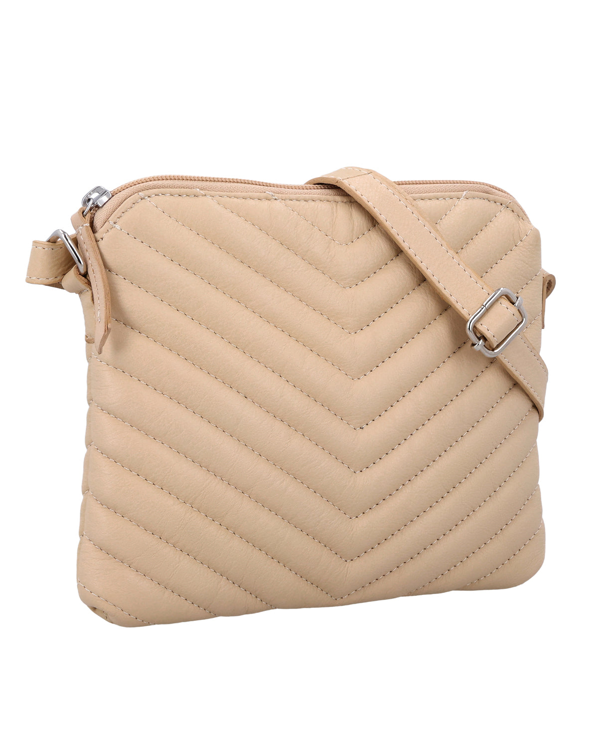 gusti-leder-aline-kleine-handtasche-beige-gemustert image 2
