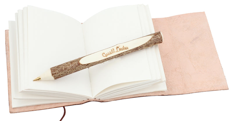 gusti-leder-mary-ann-vintage-leder-notizbuch-natur image 2