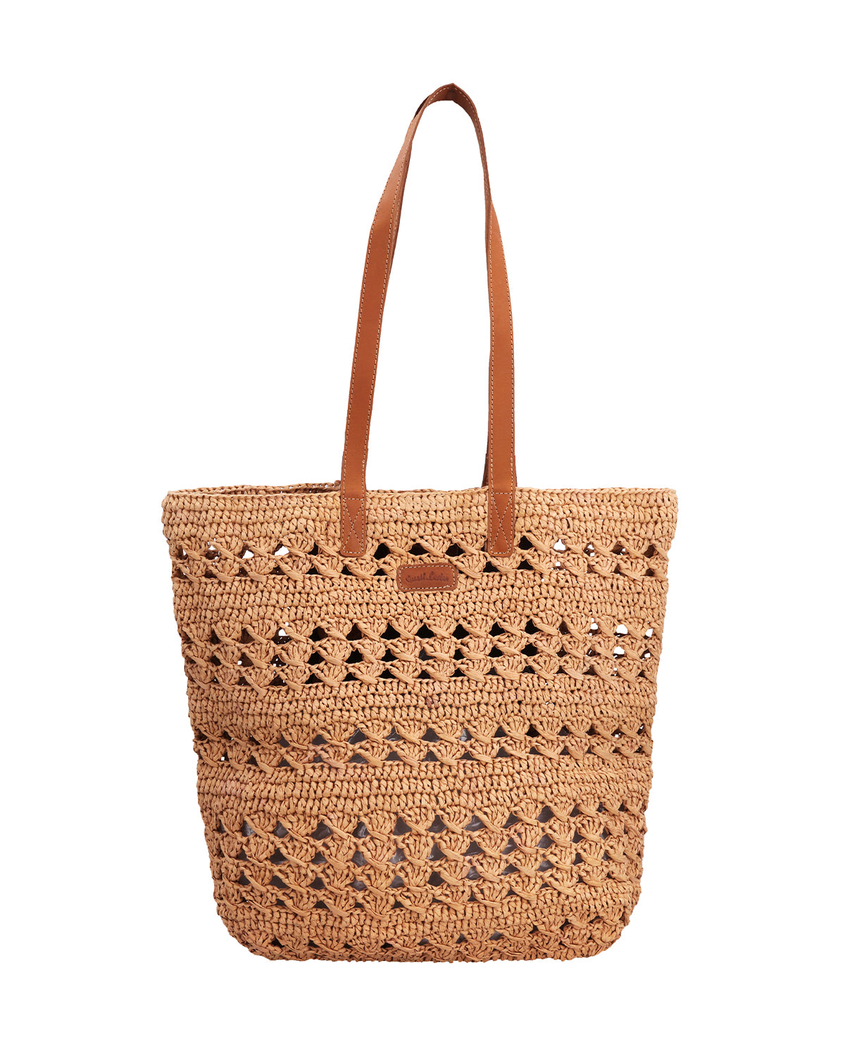 gusti-leder-alise-handtasche-damen-raffia-braun image 6