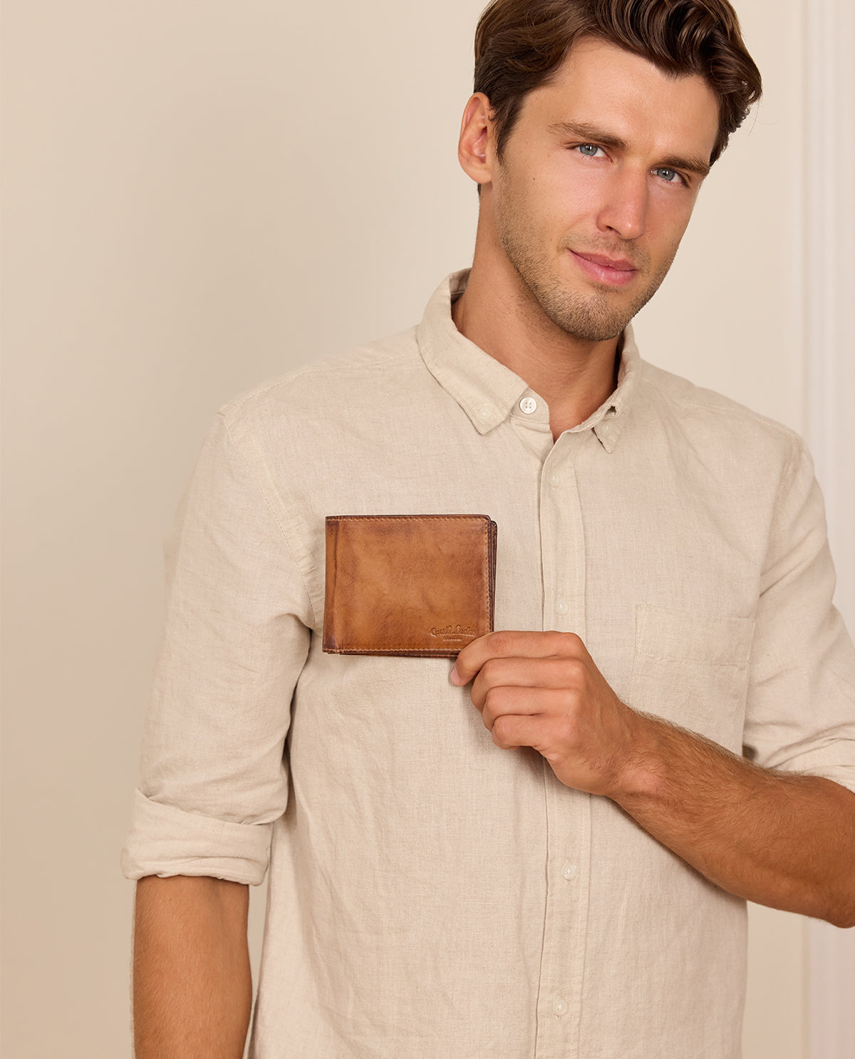 gusti-leder-alfred-geldb-rse-herren-rindsleder-vintage-gewaschen-kompakt image 1
