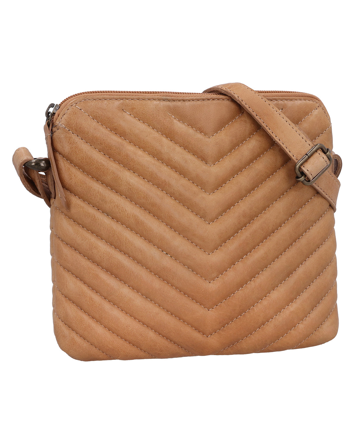 gusti-leder-aline-leder-handtasche-damen-klein-braun image 1