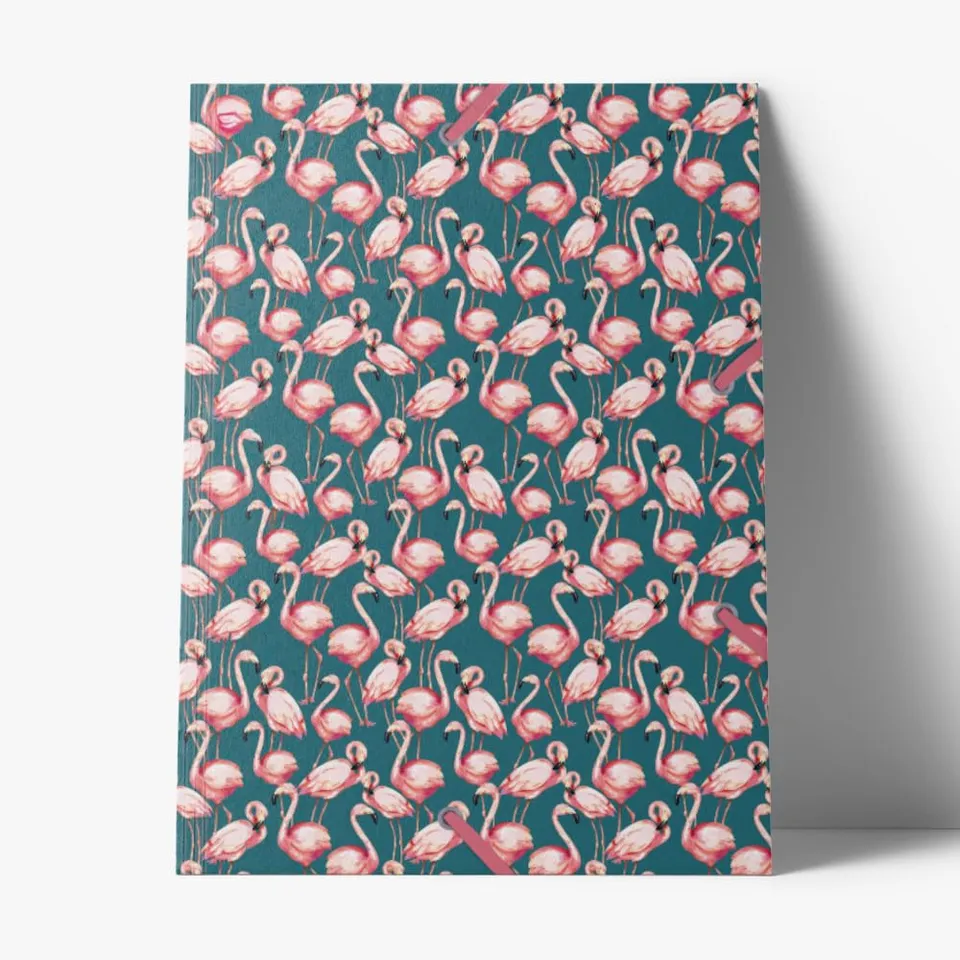 cedon-sammelmappe-de-luxe-pink-flamingo-3-laschen-bis-4-cm-f-llh-he image 1