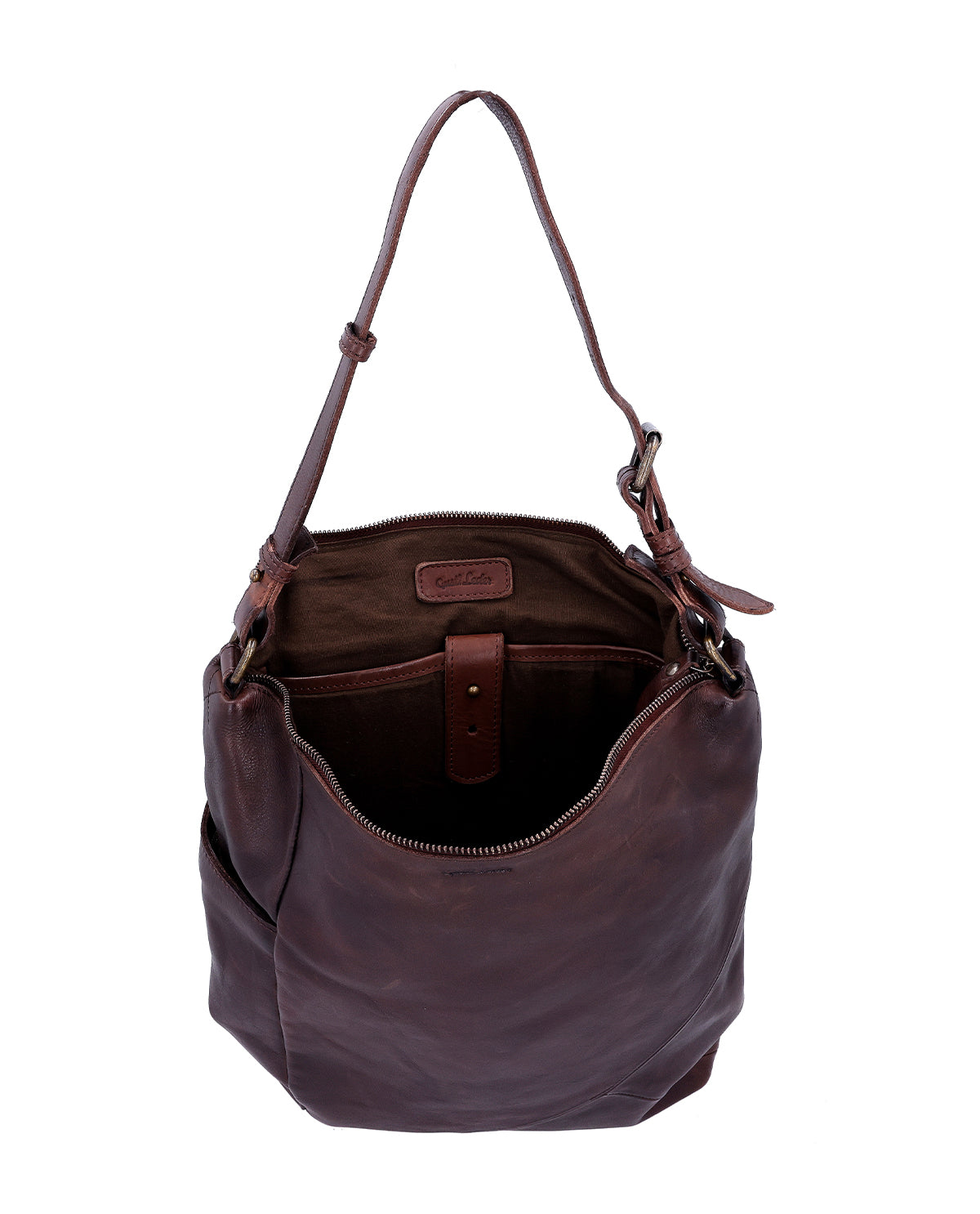 gusti-leder-alisia-2-in-1-lederrucksack-und-handtasche-dunkelbraun image 7