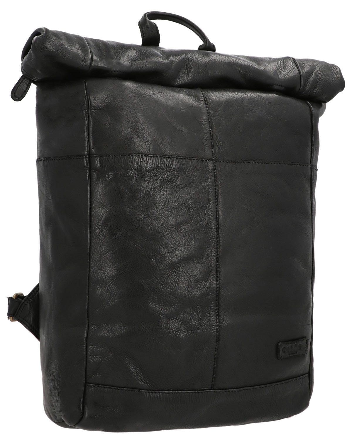 gusti-leder-joy-kurierrucksack-daypack-fliptop-schwarz-outlet image 3