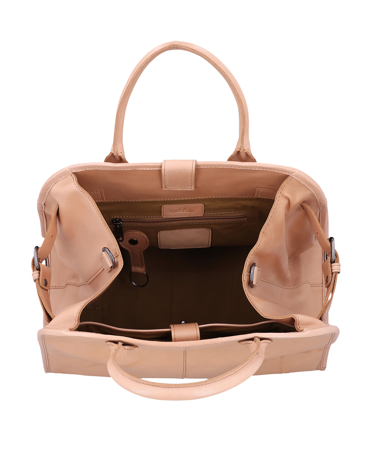 gusti-leder-katrin-handtasche-damen-beige-rindsleder image 7