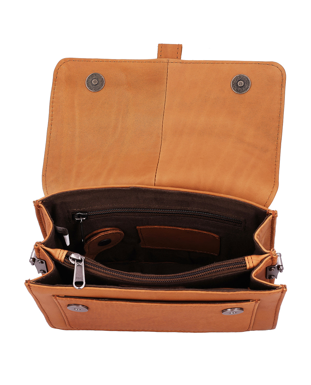 gusti-leder-bibi-umh-ngetasche-damen-aus-hellbraunem-leder-mit-airtag-fach image 3