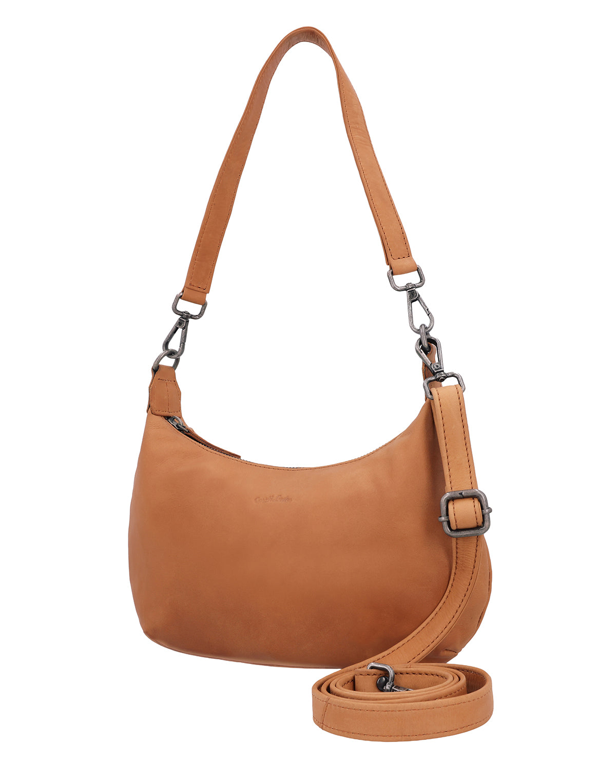 gusti-leder-unni-handtasche-damen-braunes-leder-2-in-1 image 3