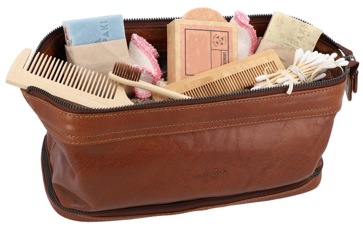 gusti-leder-quinn-waschtasche-kulturbeutel-b-ffelleder-vintage image 3