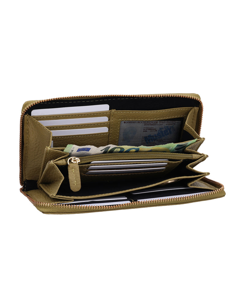 gusti-leder-cara-rfid-damen-geldb-rse-leder-hellgr-n image 3