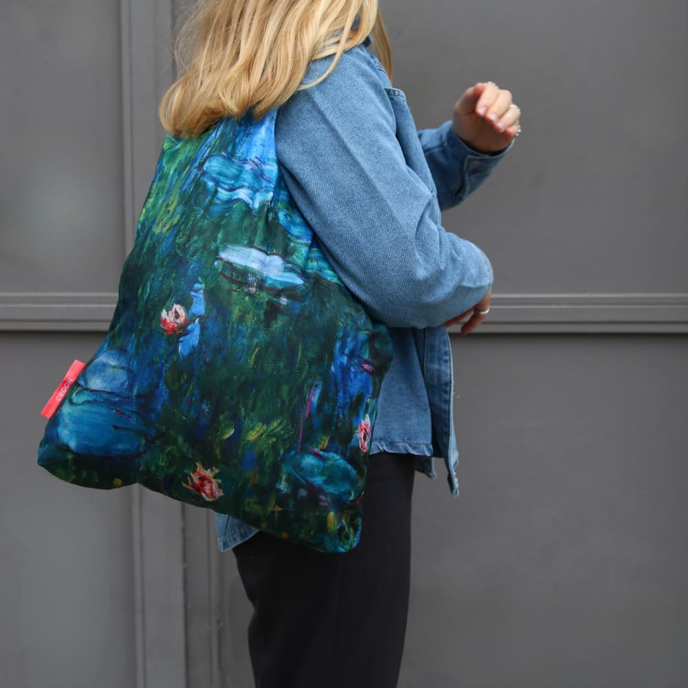 cedon-easy-art-bag-monet-seerosen-einkaufsbeutel image 2
