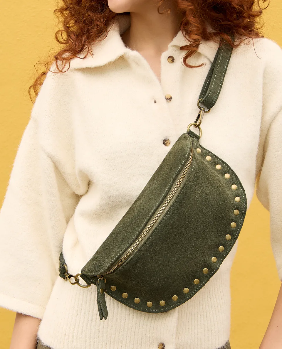 gusti-leder-tatjana-kleine-umh-ngetasche-leder-gr-n-gold image 1