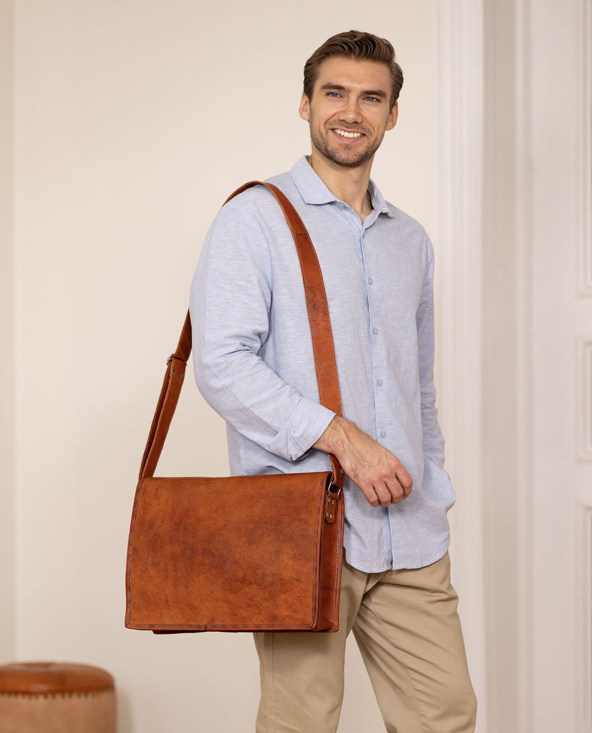gusti-leder-nature-max-messenger-bag-umh-ngetasche-aus-ziegenleder-vintage-2 image 1
