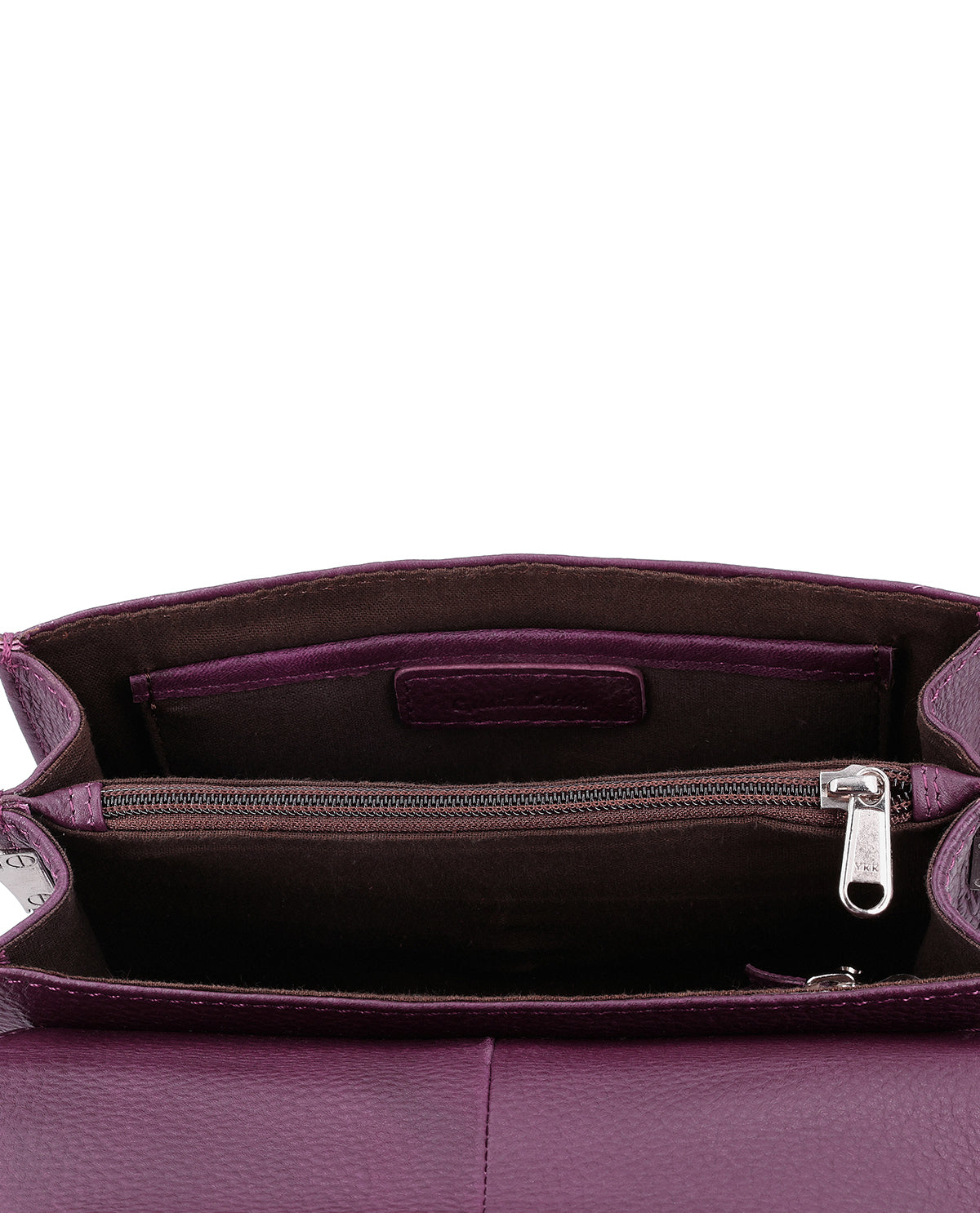 gusti-leder-bibi-umh-ngetasche-damen-lila-mit-airtag-fach-und-magnetverschluss image 5