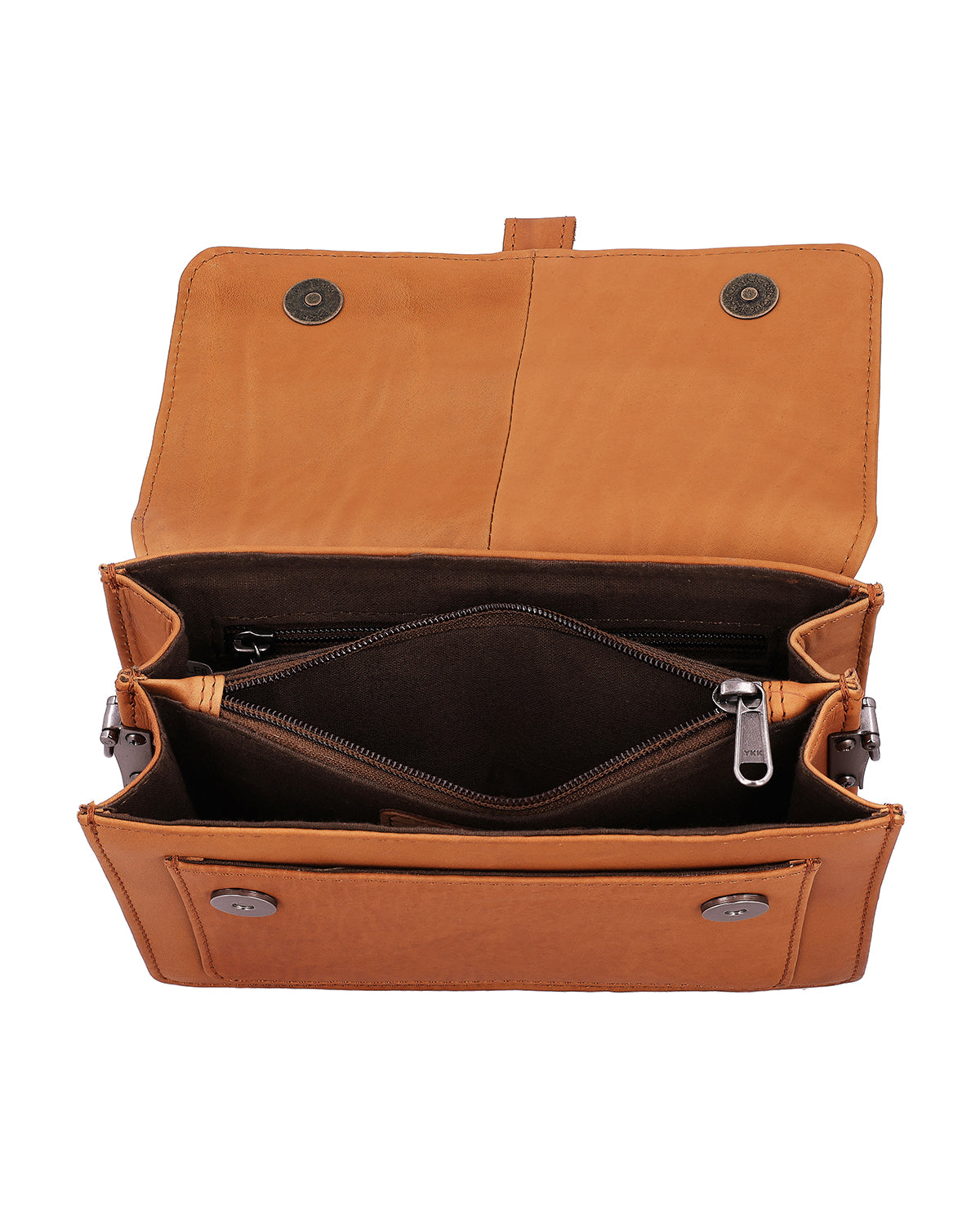gusti-leder-bibi-umh-ngetasche-damen-aus-hellbraunem-leder-mit-airtag-fach image 2
