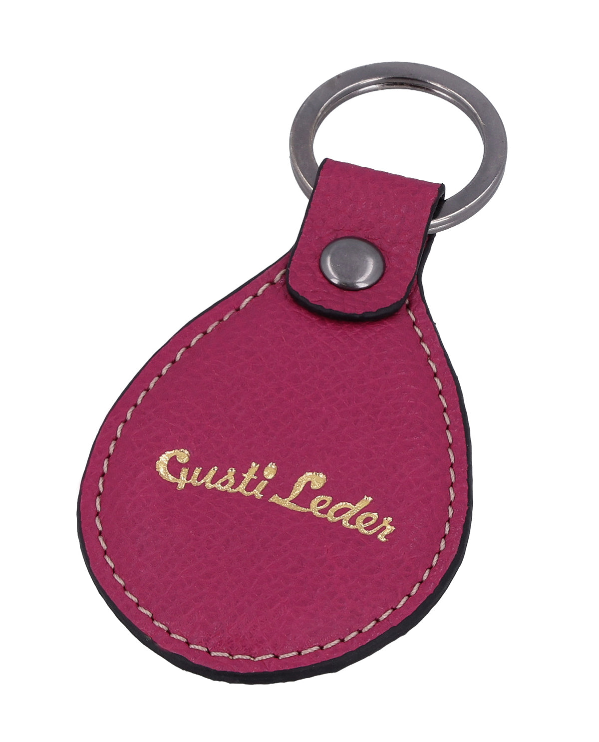 gusti-leder-lian-schl-sselanh-nger-leder-oval-personalisierbar image 2