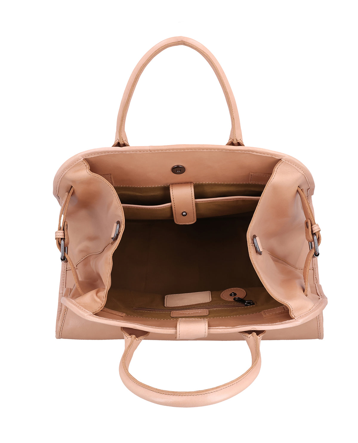 gusti-leder-katrin-handtasche-damen-beige-rindsleder image 6
