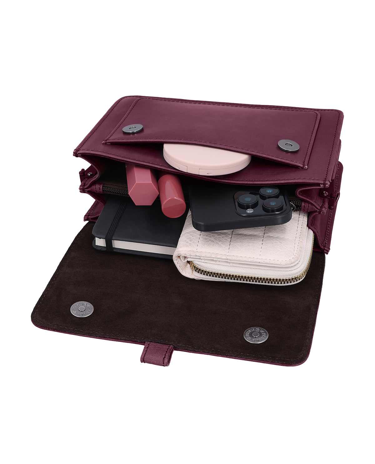 gusti-leder-bibi-umh-ngetasche-damen-aus-leder-mit-airtag-fach-und-magnetverschl image 4