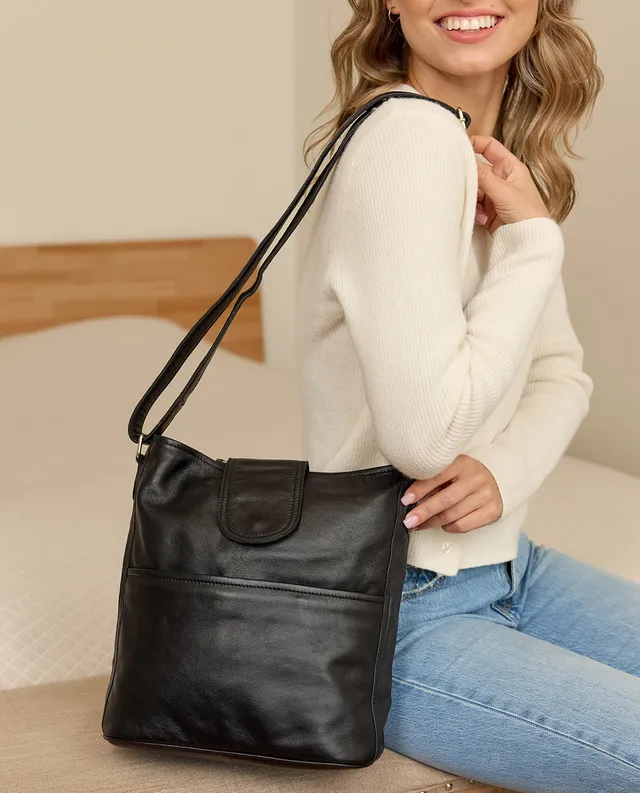 gusti-leder-jacqueline-vintage-schultertasche-aus-b-ffelleder image 1