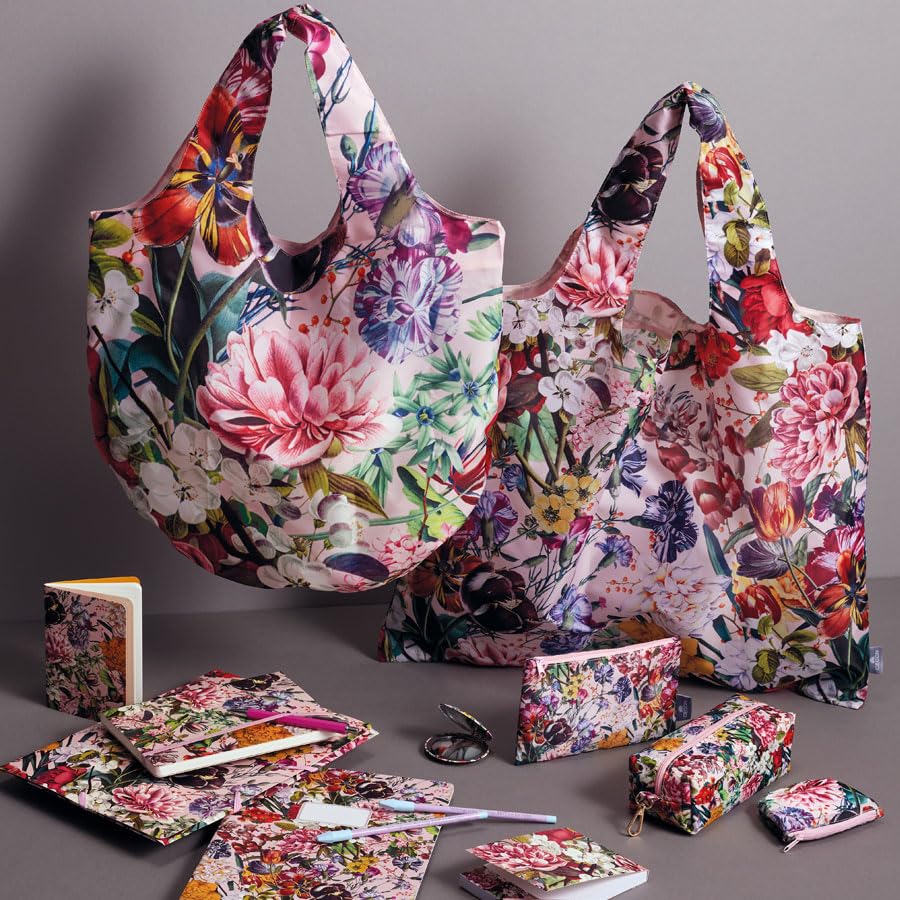 cedon-easy-bag-fashion-blumengru-einkaufsbeutel-48-5-x-42-cm-bis-20-kg image 2