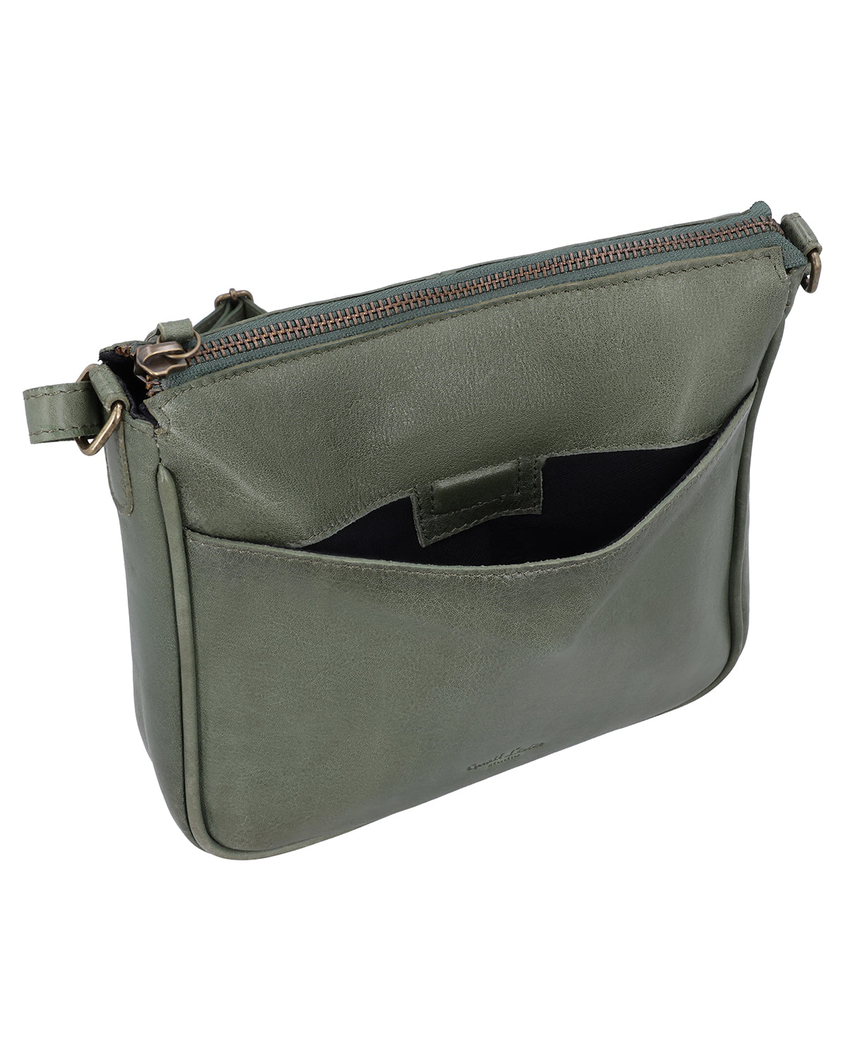 gusti-leder-thyra-handtasche-damen-gr-nes-leder image 3