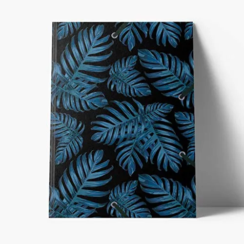 cedon-sammelmappe-de-luxe-philodendron-blue-a4 image 1