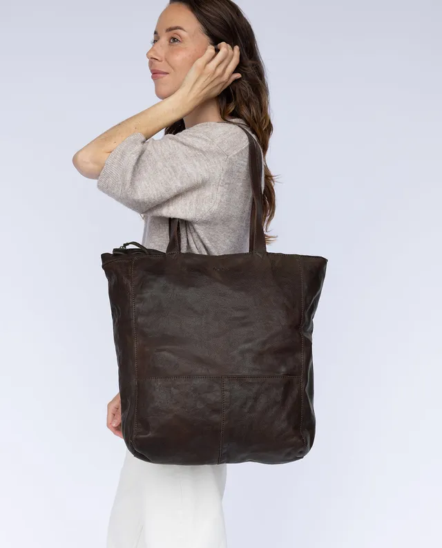 gusti-leder-christine-shopper-damen-rindsleder-grobnarbig image 1