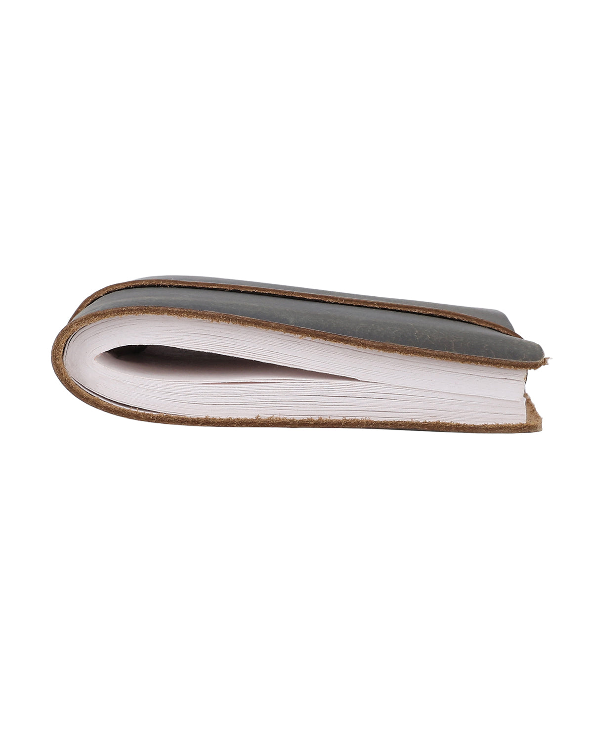 gusti-leder-mare-buch-mit-lederumschlag-dunkelbraun-blanko image 7