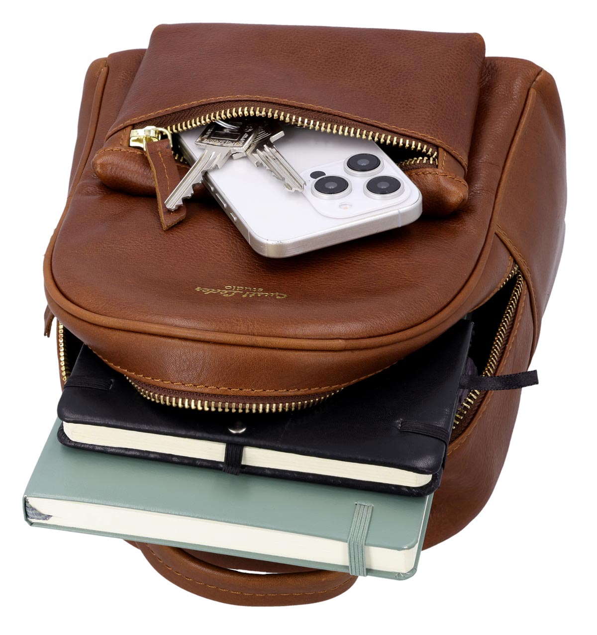 gusti-leder-wendy-cityrucksack-mini-rucksack-kompakt image 3