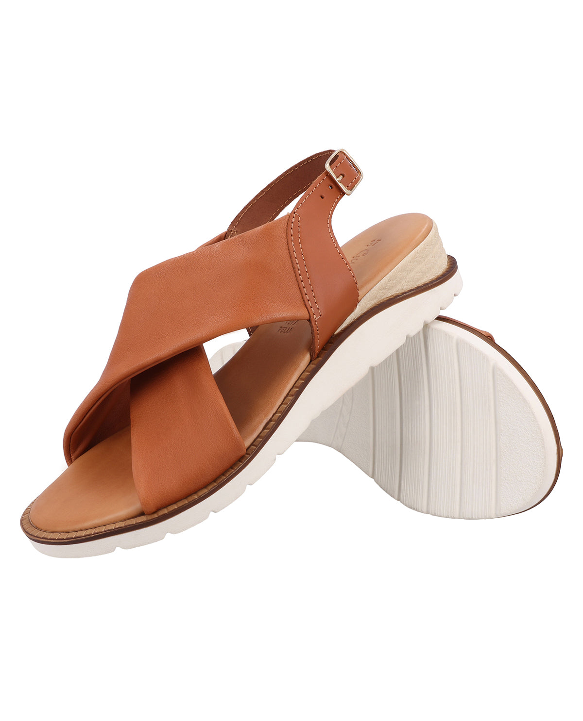 gusti-leder-wibke-damen-sandale-rindsleder-braun-verstellbar image 4