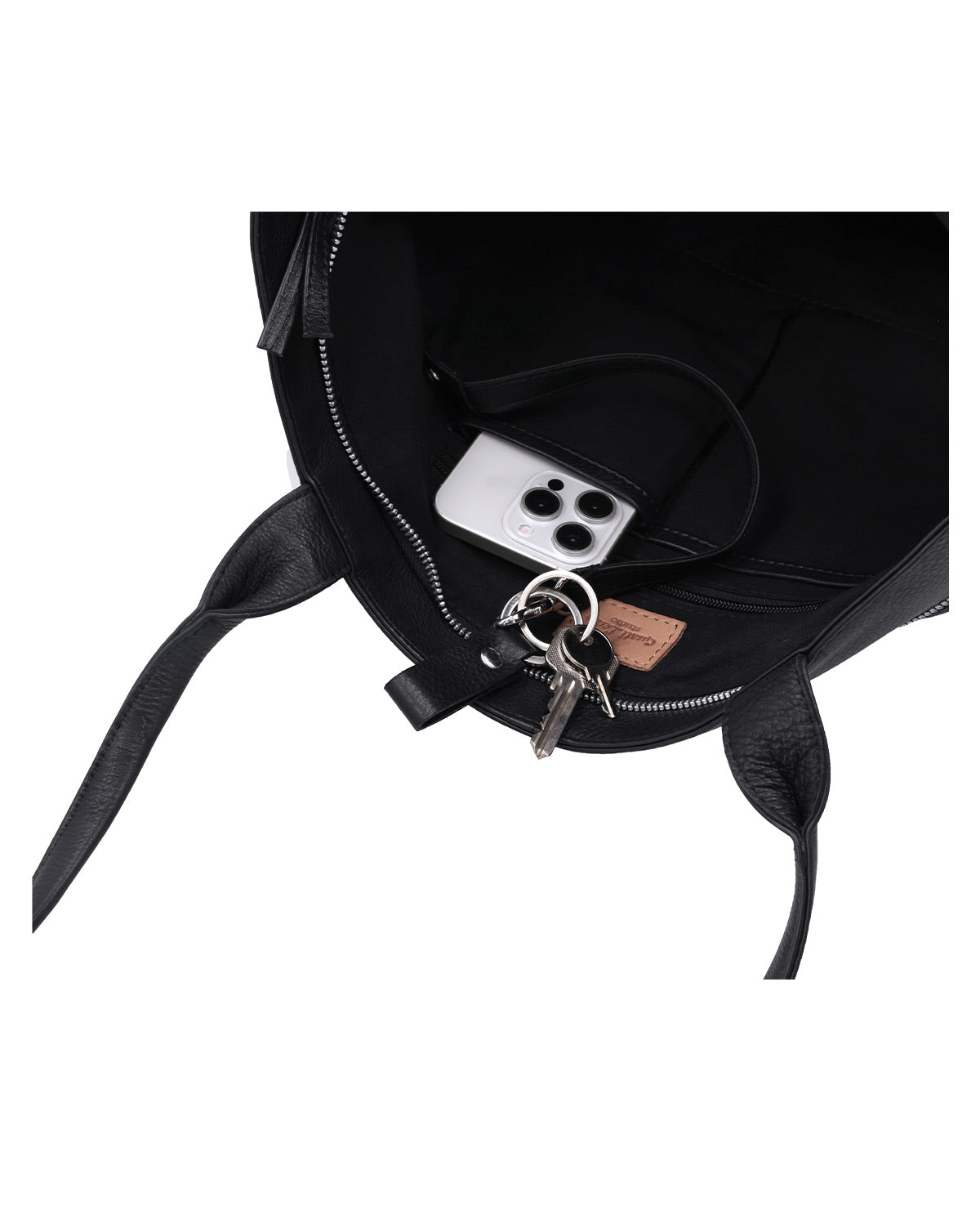 gusti-leder-clarice-shopper-leder-schwarz-gro image 8