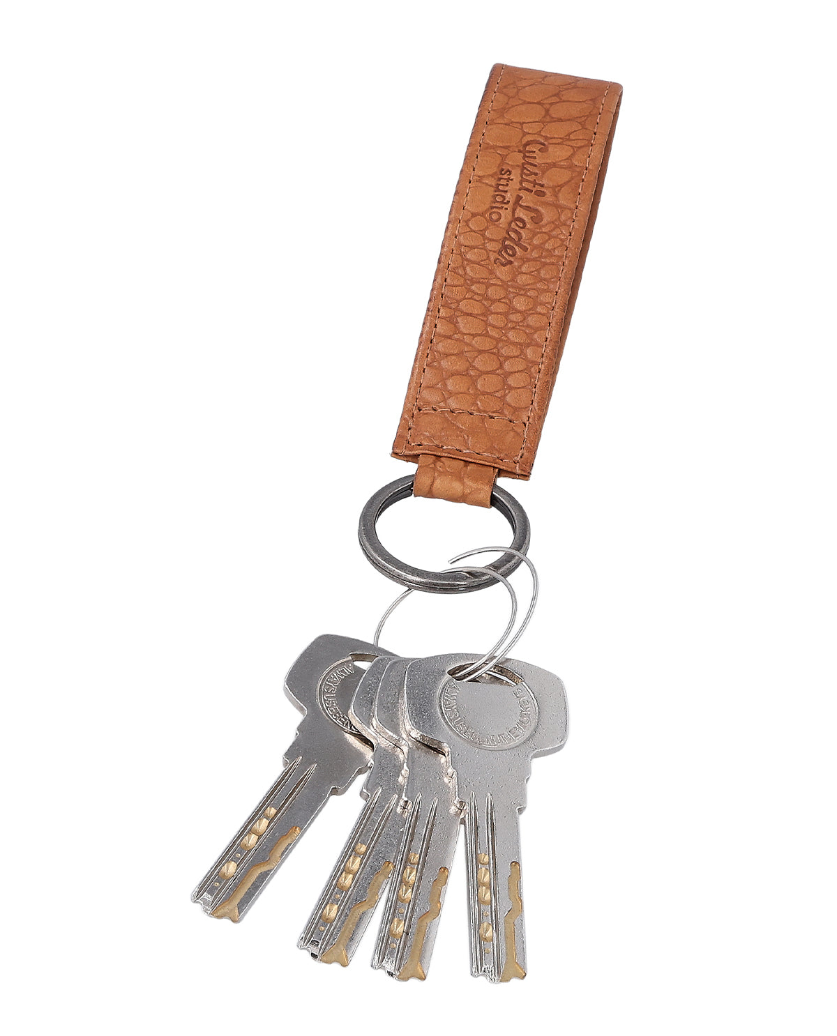 gusti-leder-miran-schl-sselanh-nger-braunes-leder-kompakt image 3