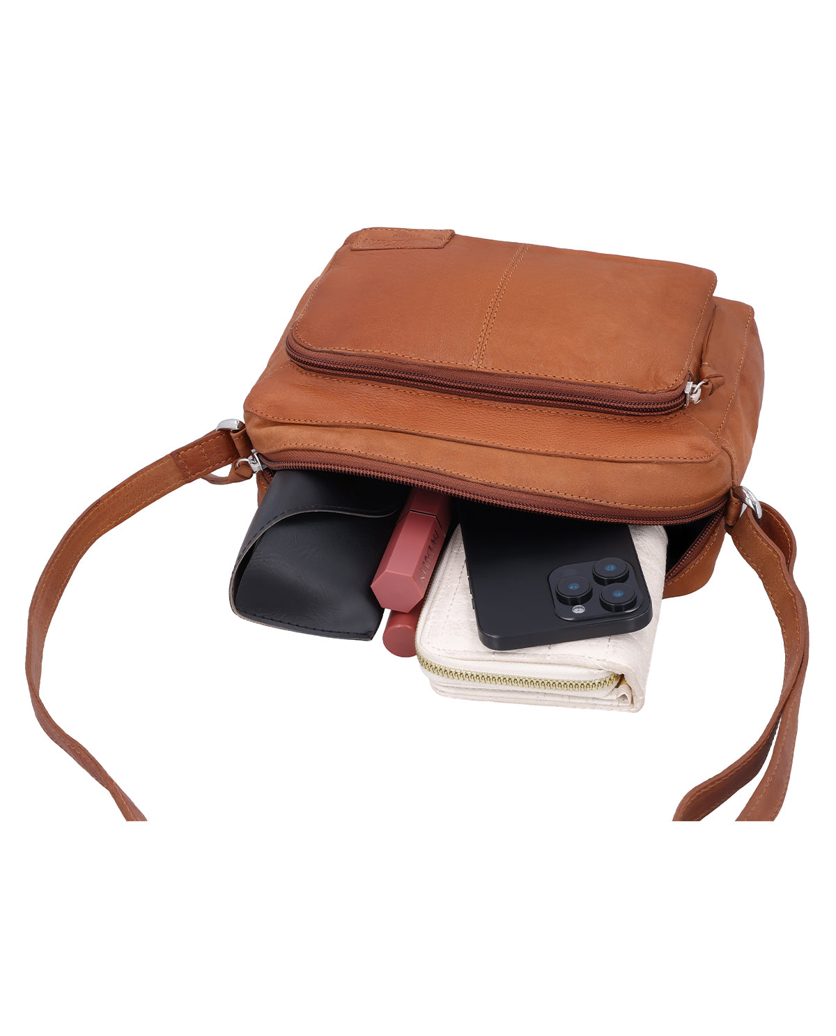 gusti-leder-amani-kleine-lederhandtasche-damen-kompakt image 3