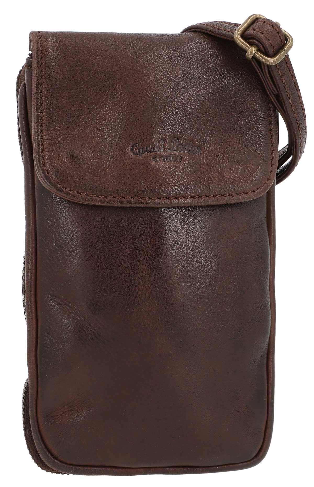 gusti-leder-estera-handytasche-umh-ngetasche-braun-vintage-leder image 1