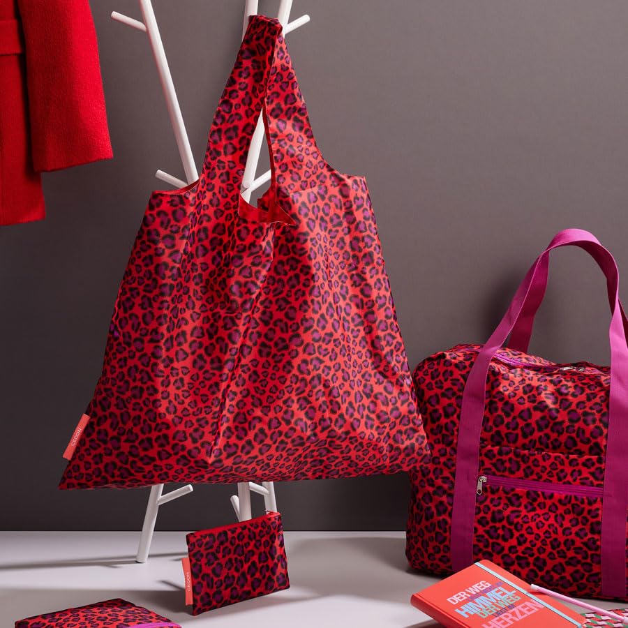 cedon-easy-bag-xl-leo-rot-leichter-shopper image 2